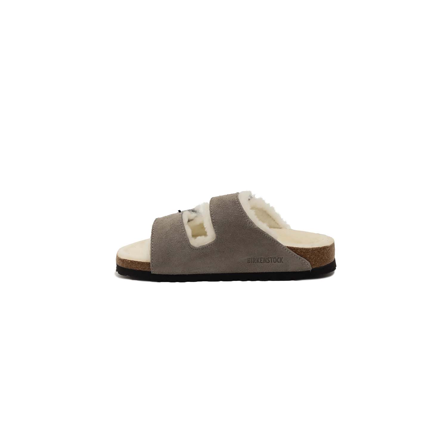 Birkenstock Arizona Shearling Stone